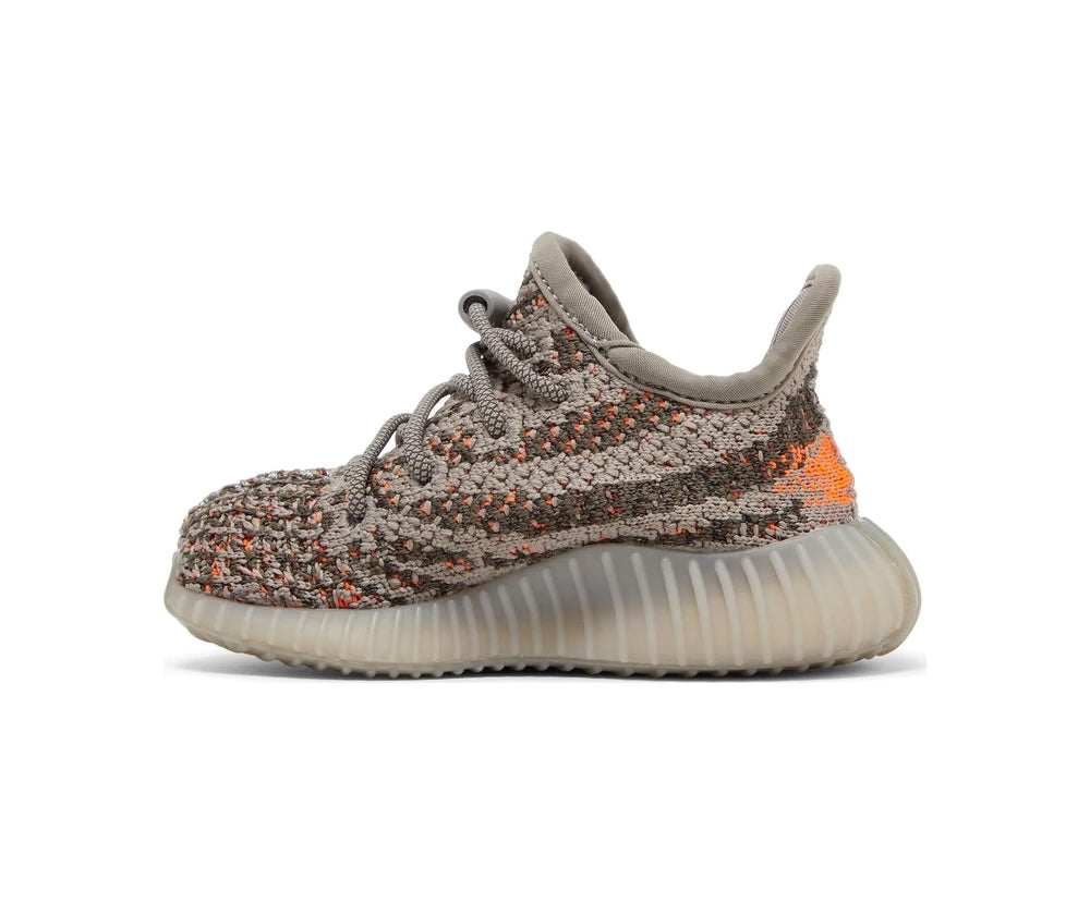 Yeezys grijs met online oranje