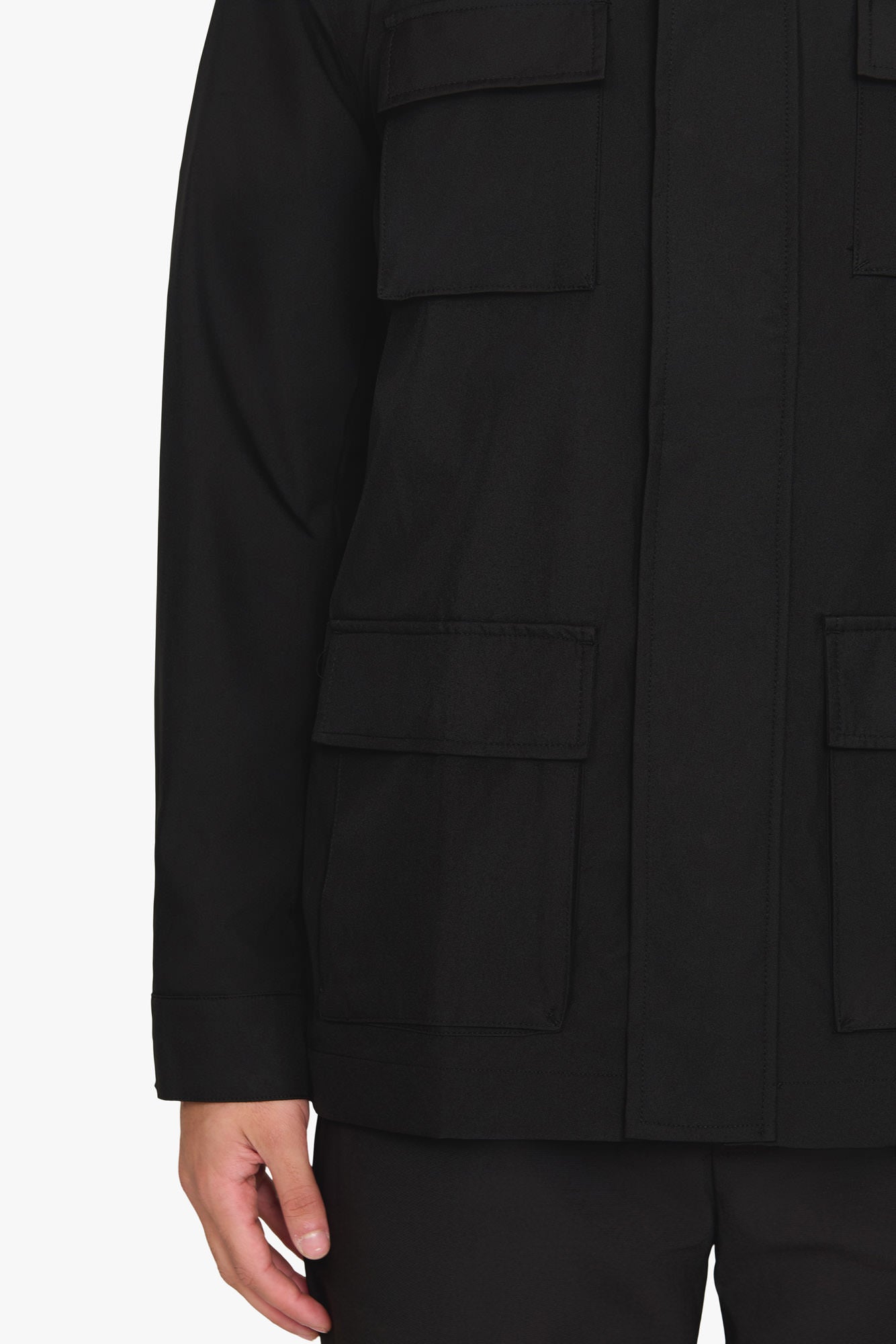 SAAKOUK Lightweight Jacket Black