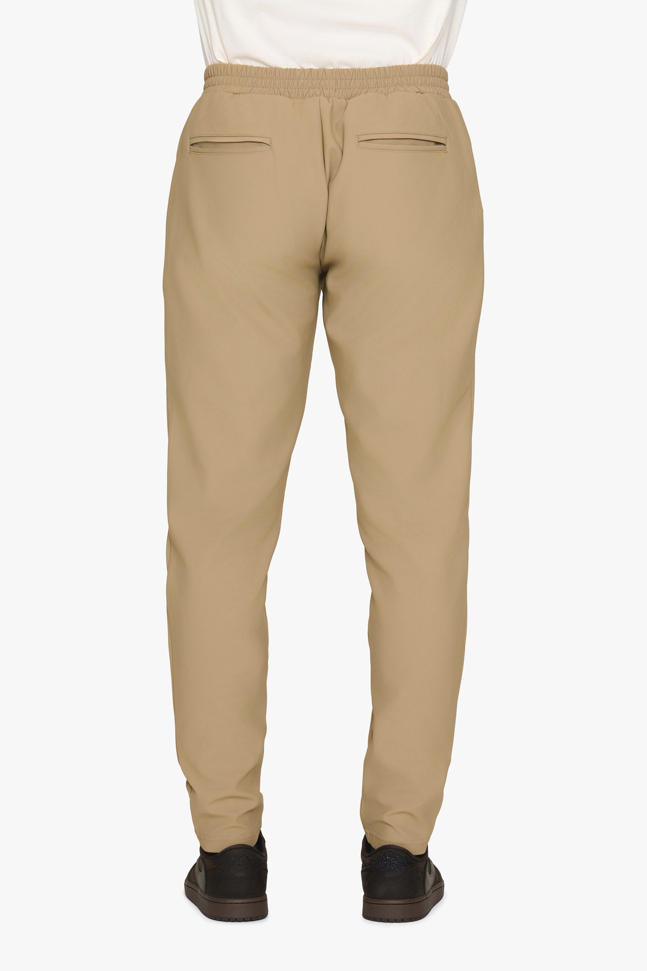 SAAKOUK Technical Pants Lined Khaki Brown