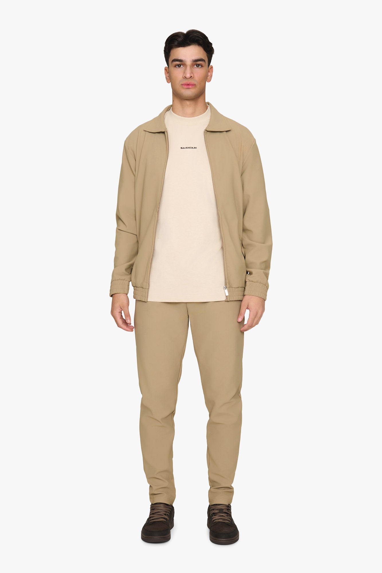 SAAKOUK Technical Set Lined Khaki Bruin