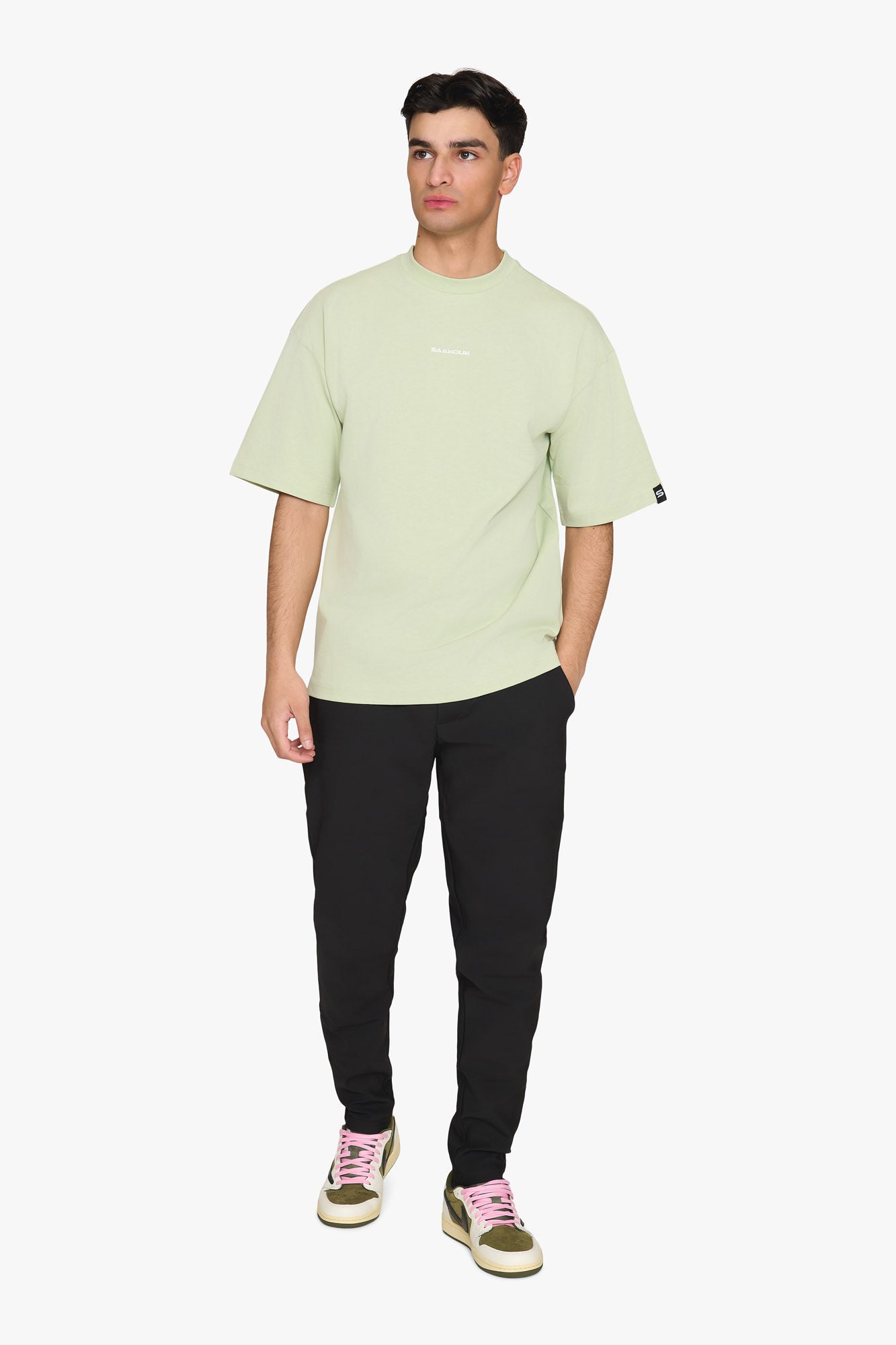 OVERSIZED SHIRT SEAFOAM