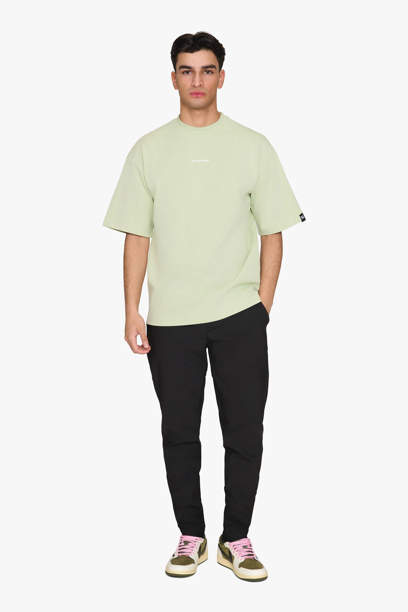 OVERSIZED SHIRT SEAFOAM