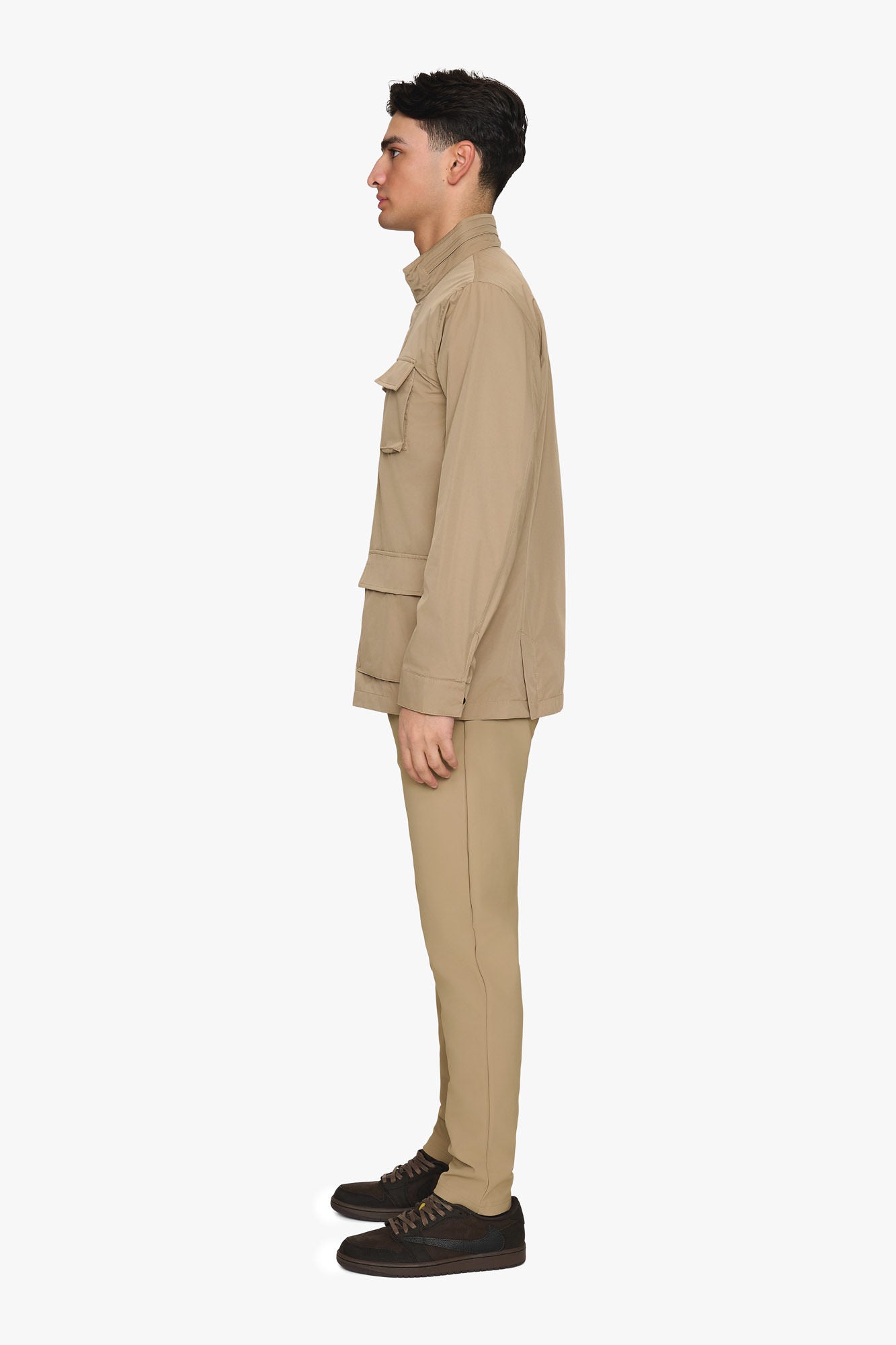 SAAKOUK Lightweight Jacket Khaki Bruin