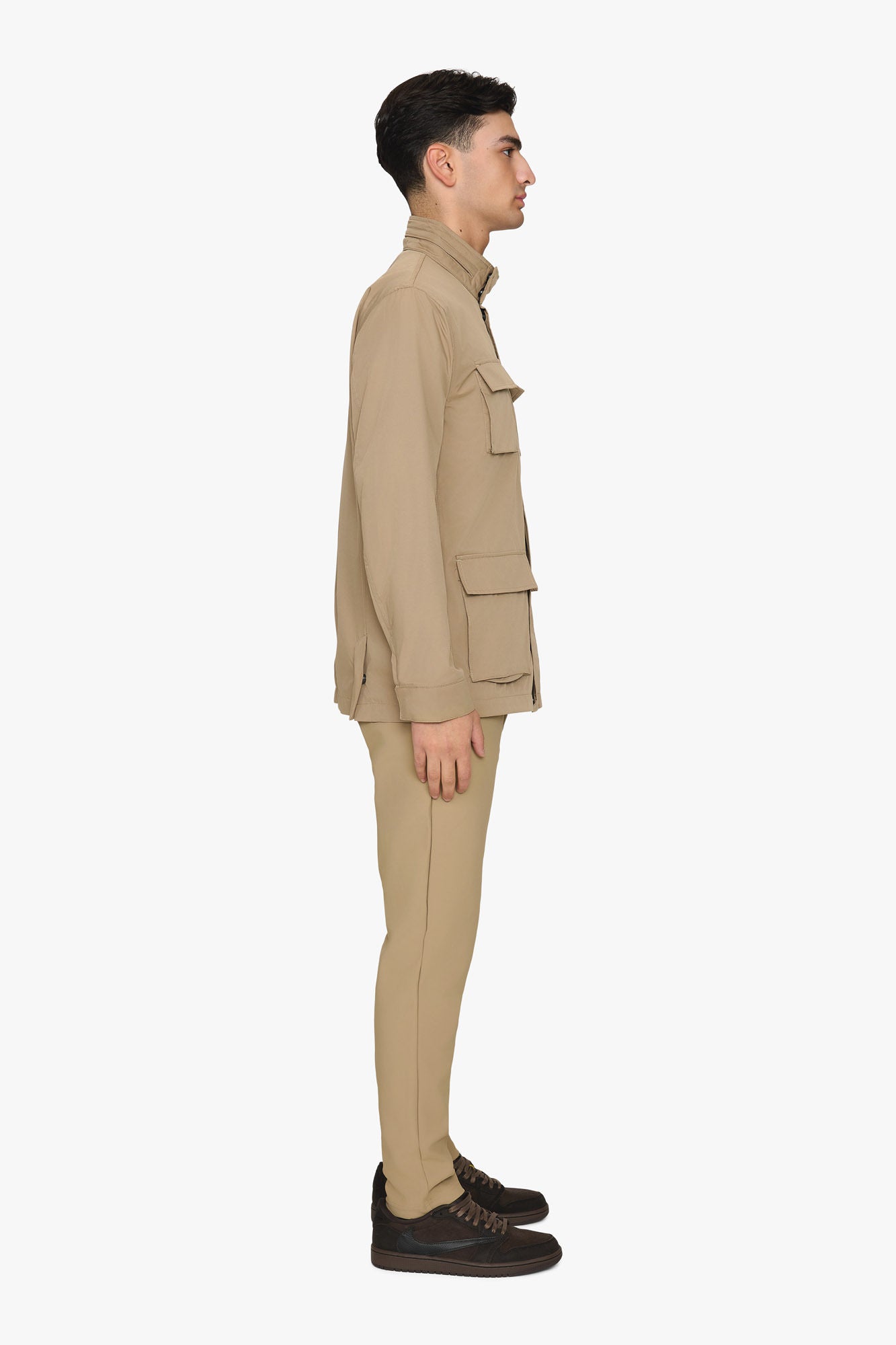 SAAKOUK Lightweight Jacket Khaki Bruin