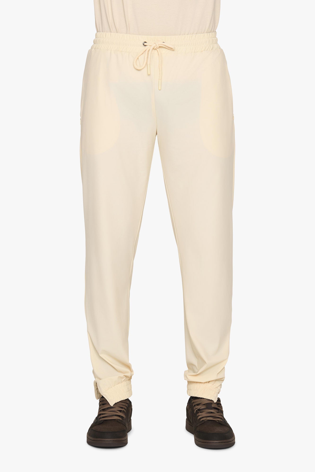 SAAKOUK Technical Trousers Tapered Beige