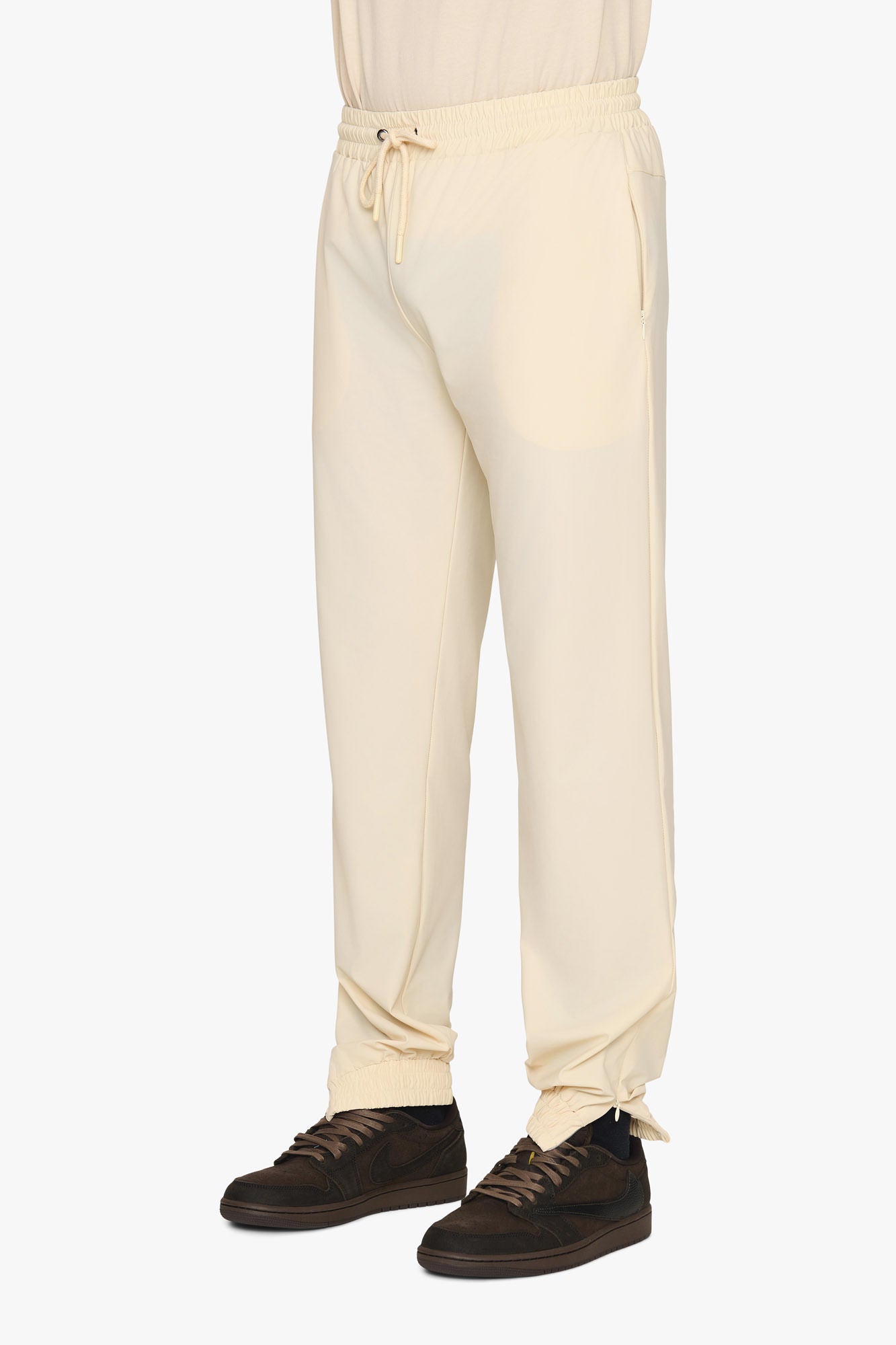 SAAKOUK Technical Trousers Tapered Beige