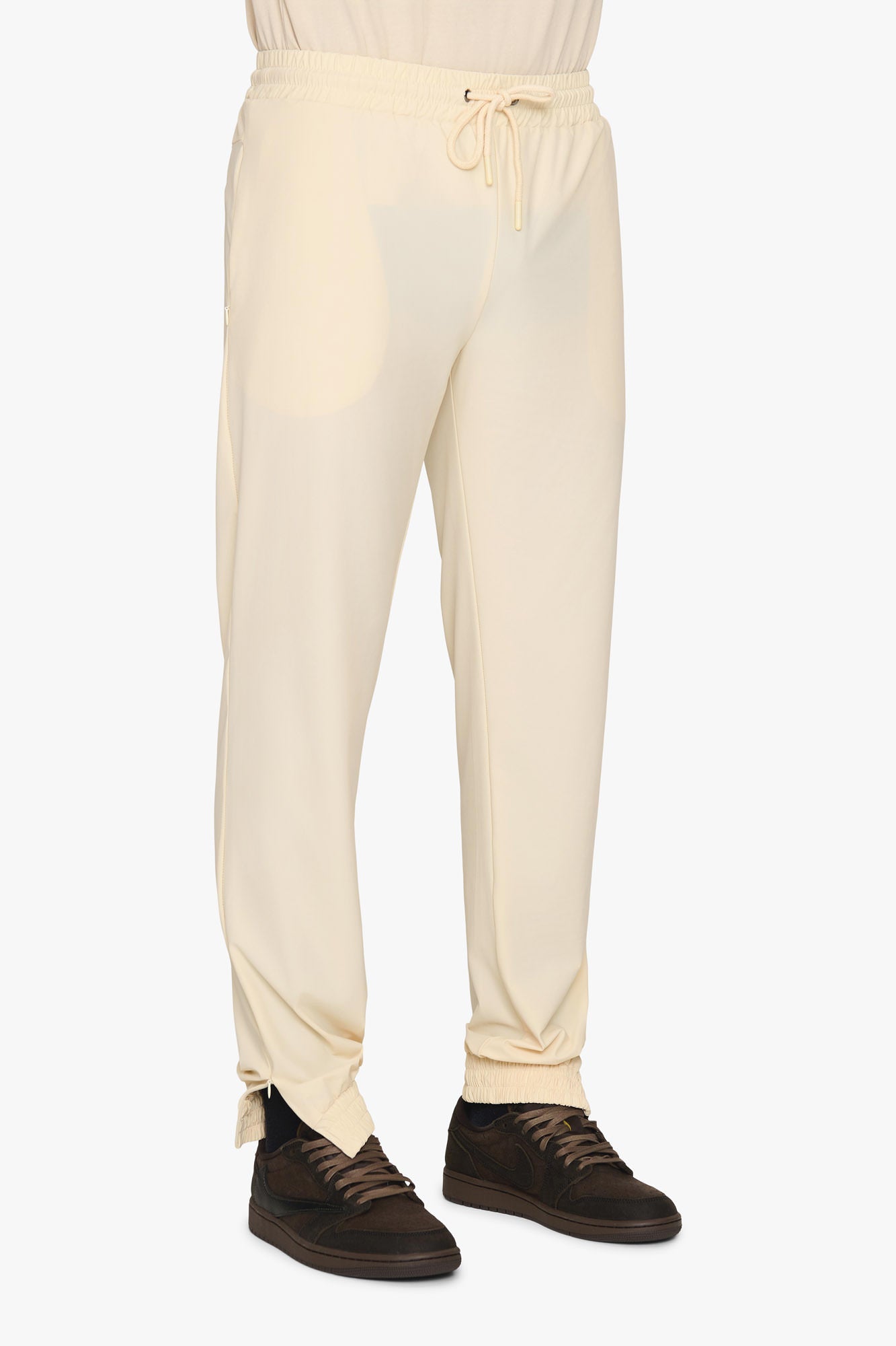 SAAKOUK Technical Trousers Tapered Beige