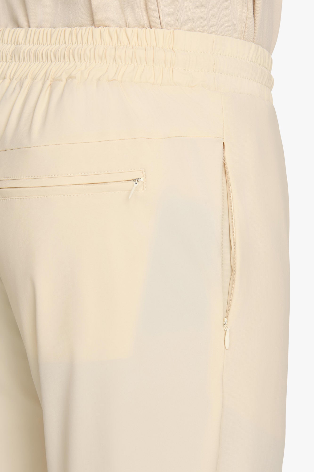 SAAKOUK Technical Trousers Tapered Beige